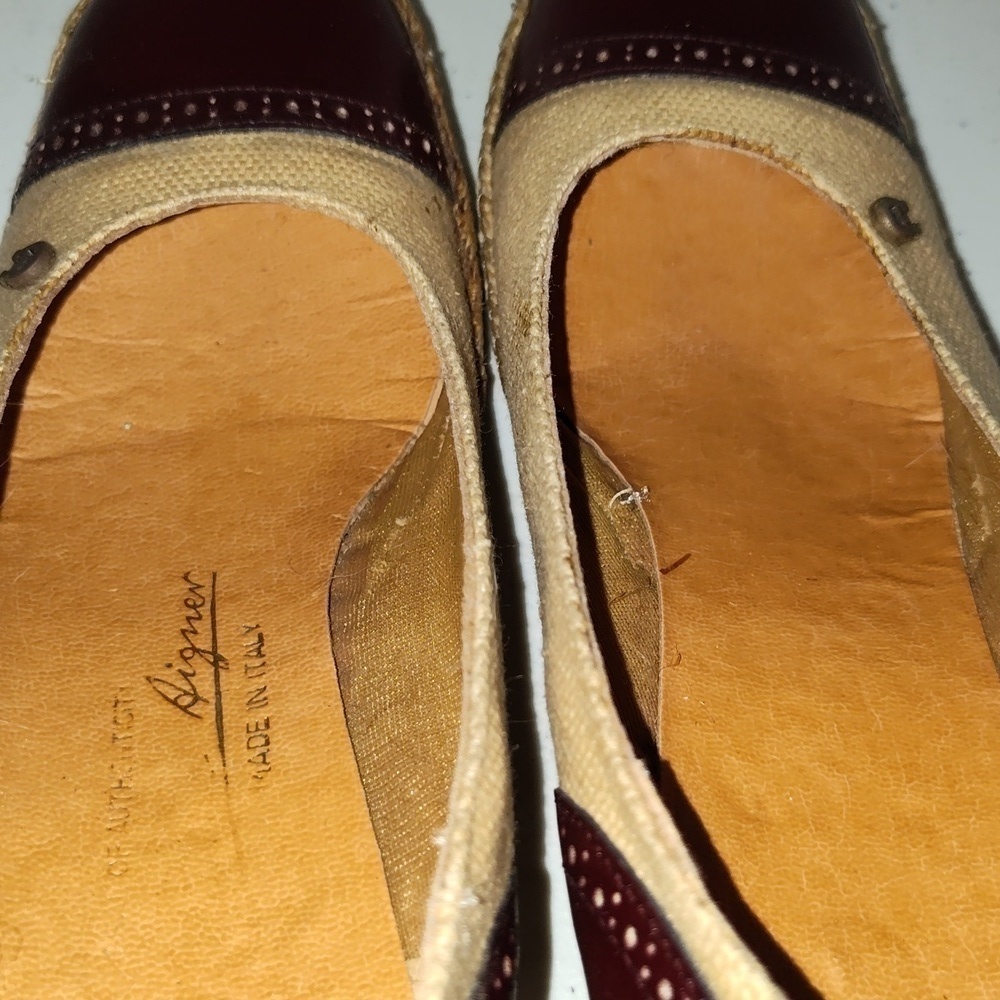 Vintage Aigner wedge shoes - Picture 9 of 10